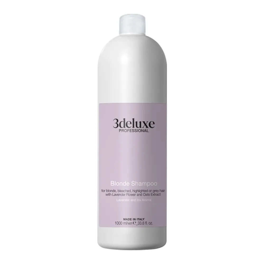 3deluxe Professional Blonde Shampoo 1000ml