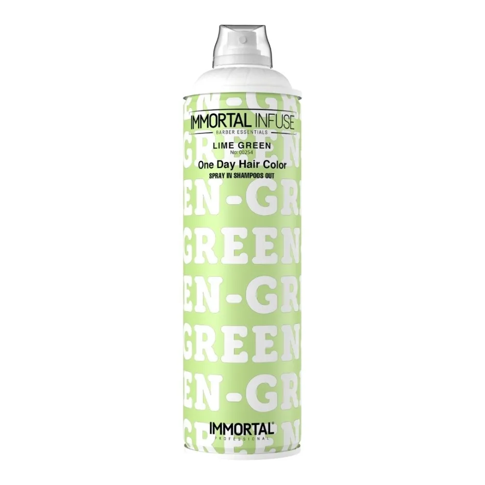 Immortal Infuse One Day Hair Color Spray Lime Green 200ml