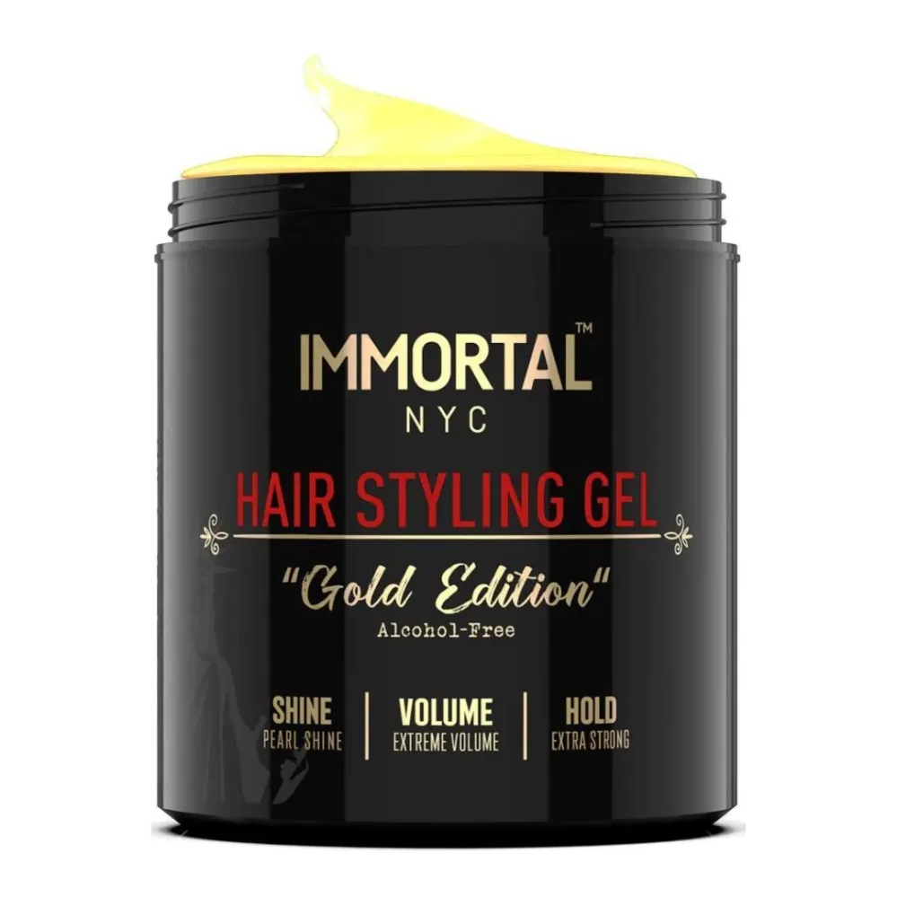 Immortal NYC Hair Styling Gel Gold Edition 500ml