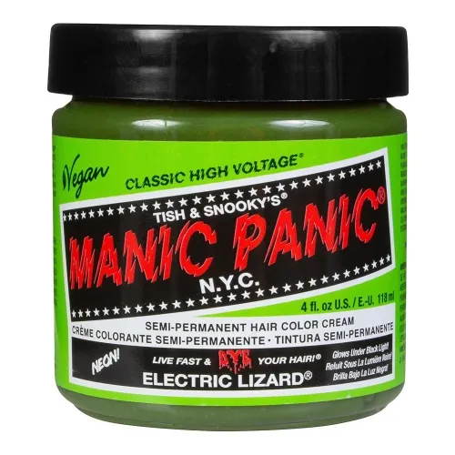 Manic Panic Classic High Voltage Semi Permanent Hair Colour Electric Lizard 118ml
