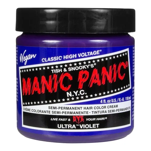 Manic Panic Classic High Voltage Semi Permanent Hair Colour Ultraviolet 118ml