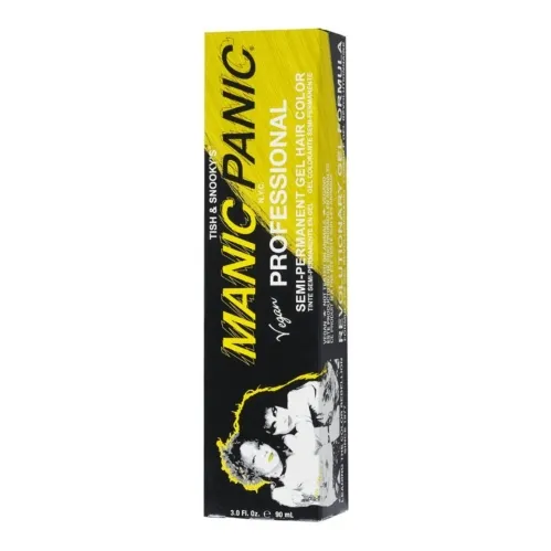 Manic Panic Professional Gel Semi-Permanent Hair Colour Solar Yellow 90ml