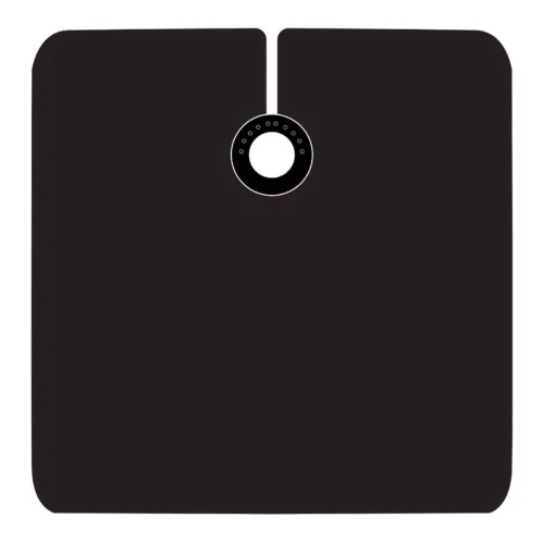 BarberBro. Professional Silicone Neck Cutting Cape - Black
