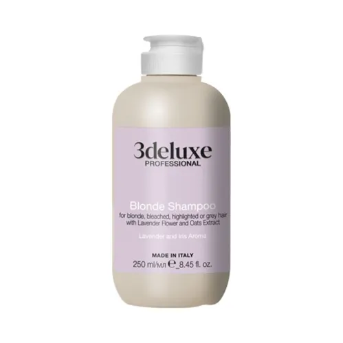 3deluxe Professional Blonde Shampoo 250ml