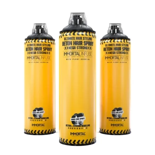 Immortal Infuse Beton Hair Spray Mega Strong 500ml