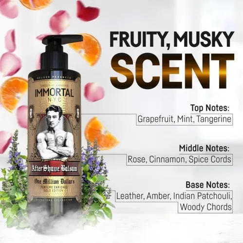 Immortal NYC Aftershave Balsam One Million Dollars 500ml
