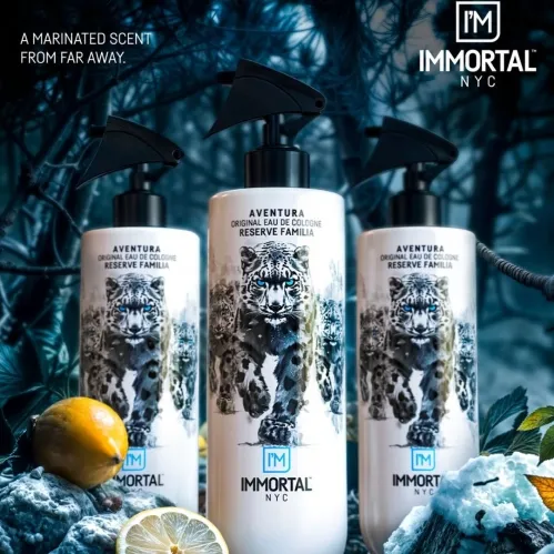 Immortal Original Aventura Reserve Eau de Cologne 500ml