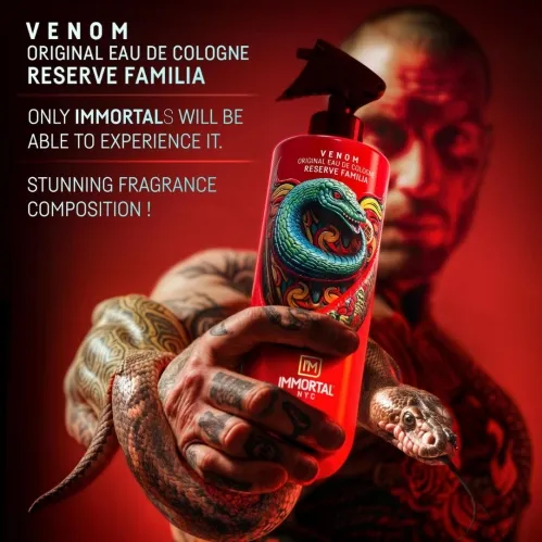 Immortal Original Venom Reserve Eau de Cologne 500ml